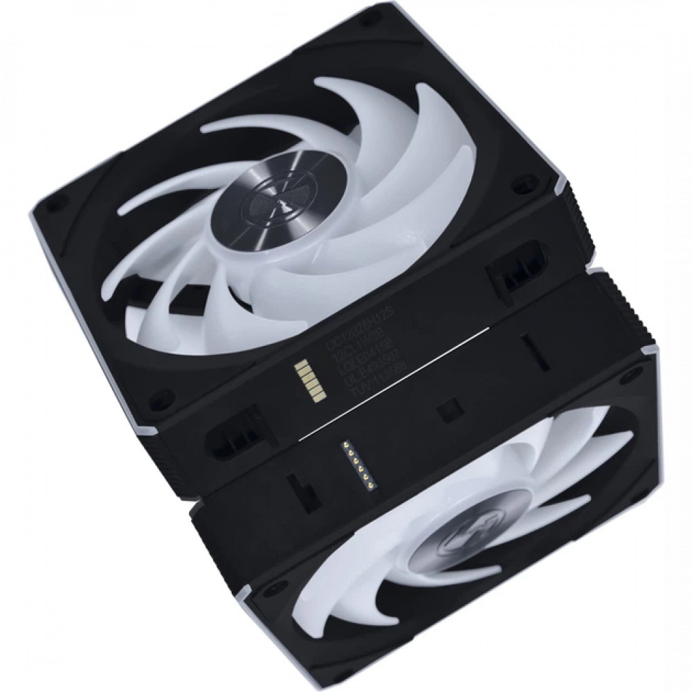 Система охлаждения Lian Li Uni Fan CL120 Wireless 3-pack Black G99.12CL1W3B.00 - миниатюра 6