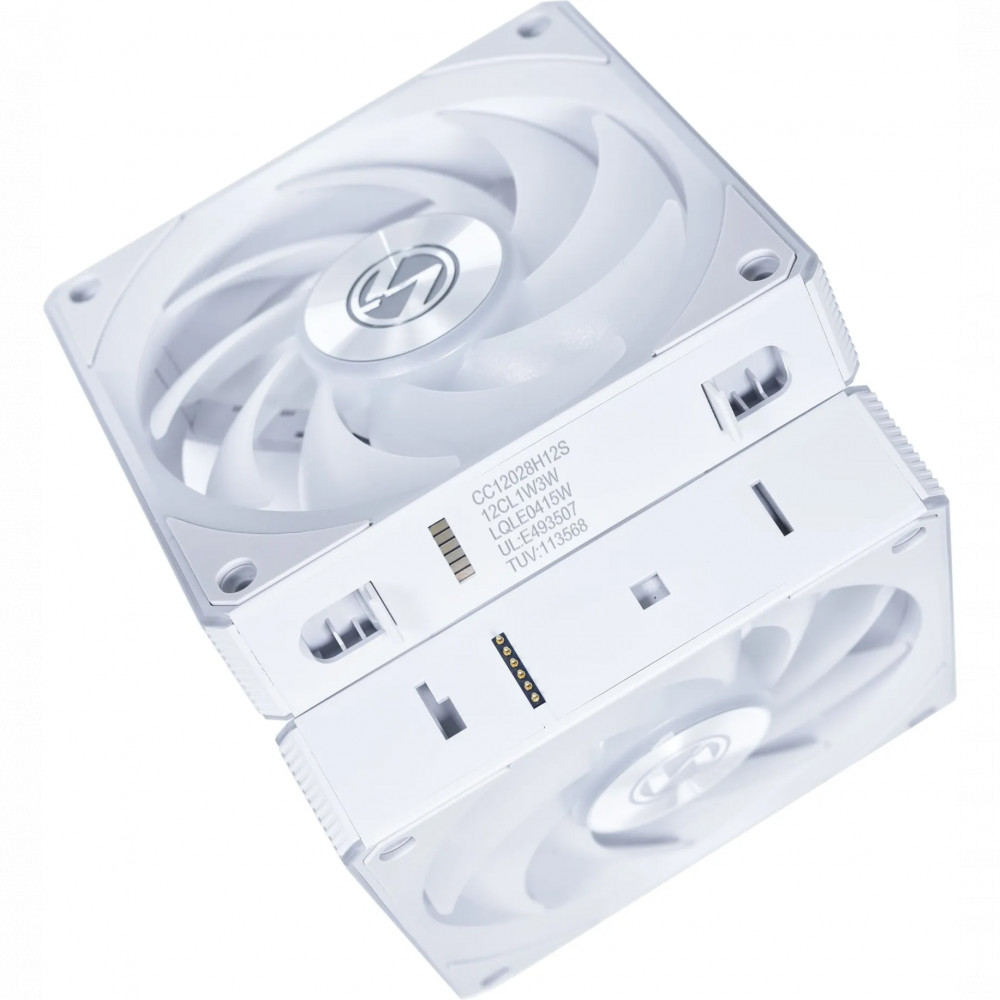 Система охлаждения Lian Li Uni Fan CL120 Wireless 3-pack White G99.12CL1W3W.00 Для системного блока - миниатюра 8