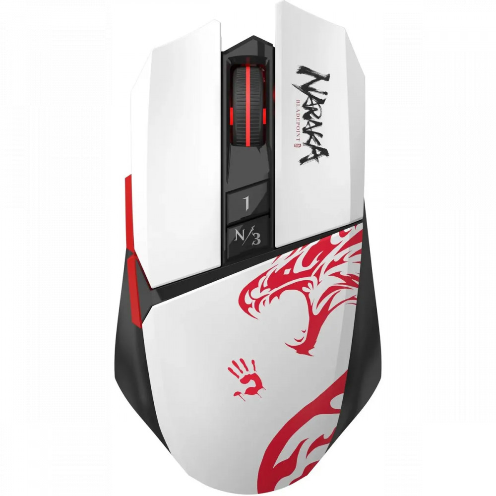 Мышь A4Tech Bloody R36 Ultra R36 ULTRA NARAKA USB Игровые, Беспроводная - миниатюра 3