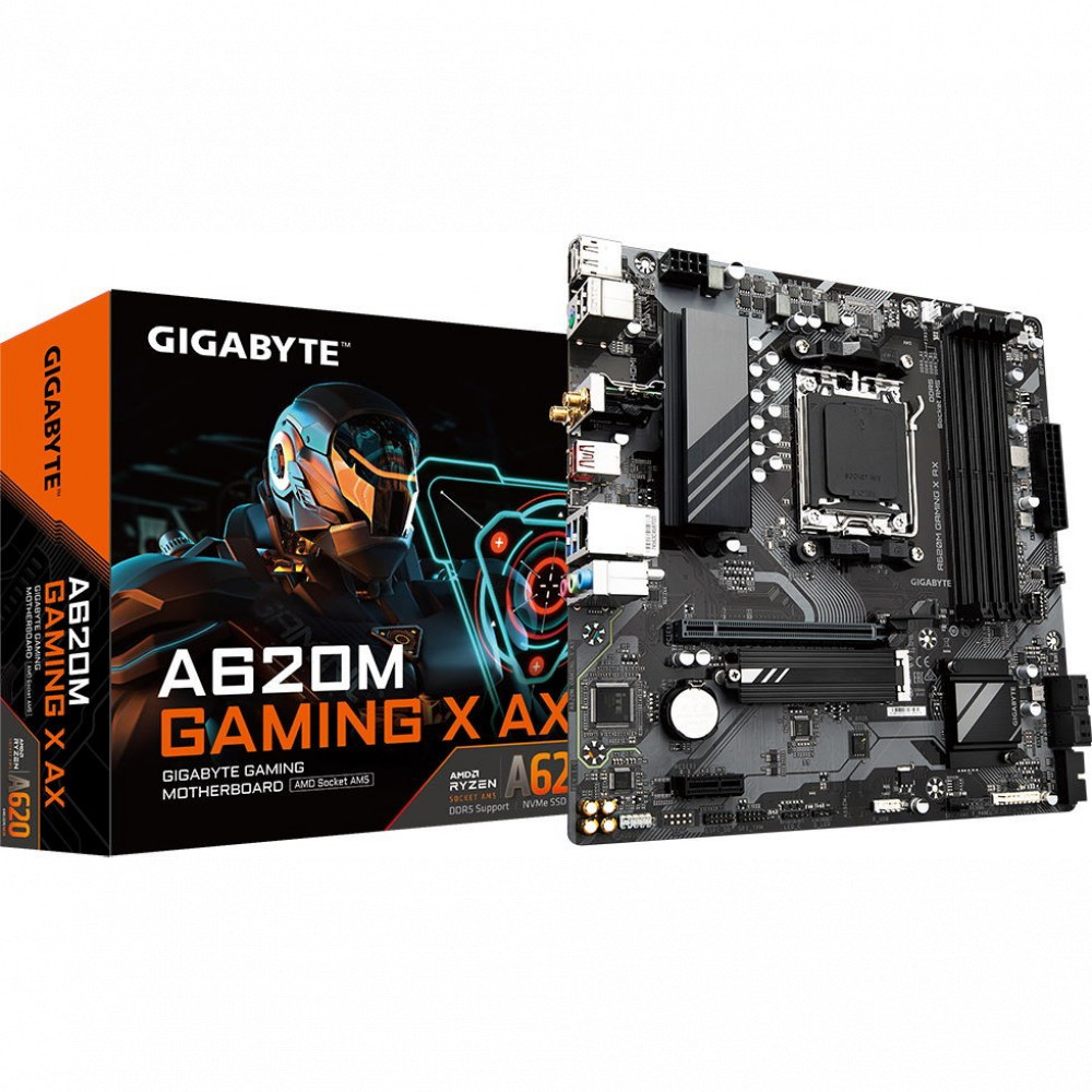 Материнская плата Gigabyte A620M GAMING X AX Micro-ATX, AMD AM5 - миниатюра 12