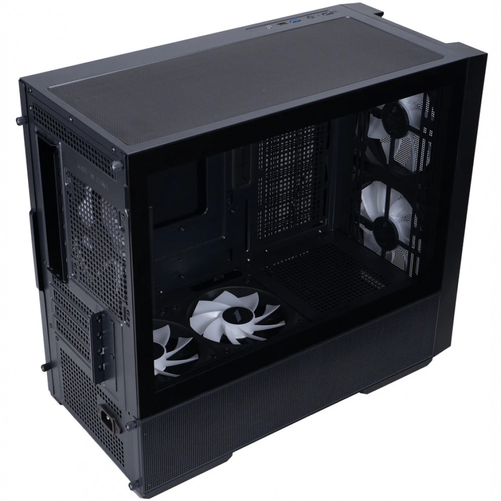 Корпус 1STPLAYER AU6 ARGB Black AU6-BK-2FA7-14-2FA7R-1FA7 Mini-Tower - миниатюра 9