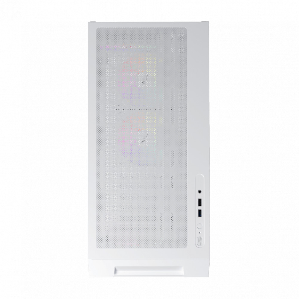 Корпус 1STPLAYER AU6 White AU6-WH-2FA7-14-W-2FA7R-W-1FA7-W Mini-Tower - миниатюра 9