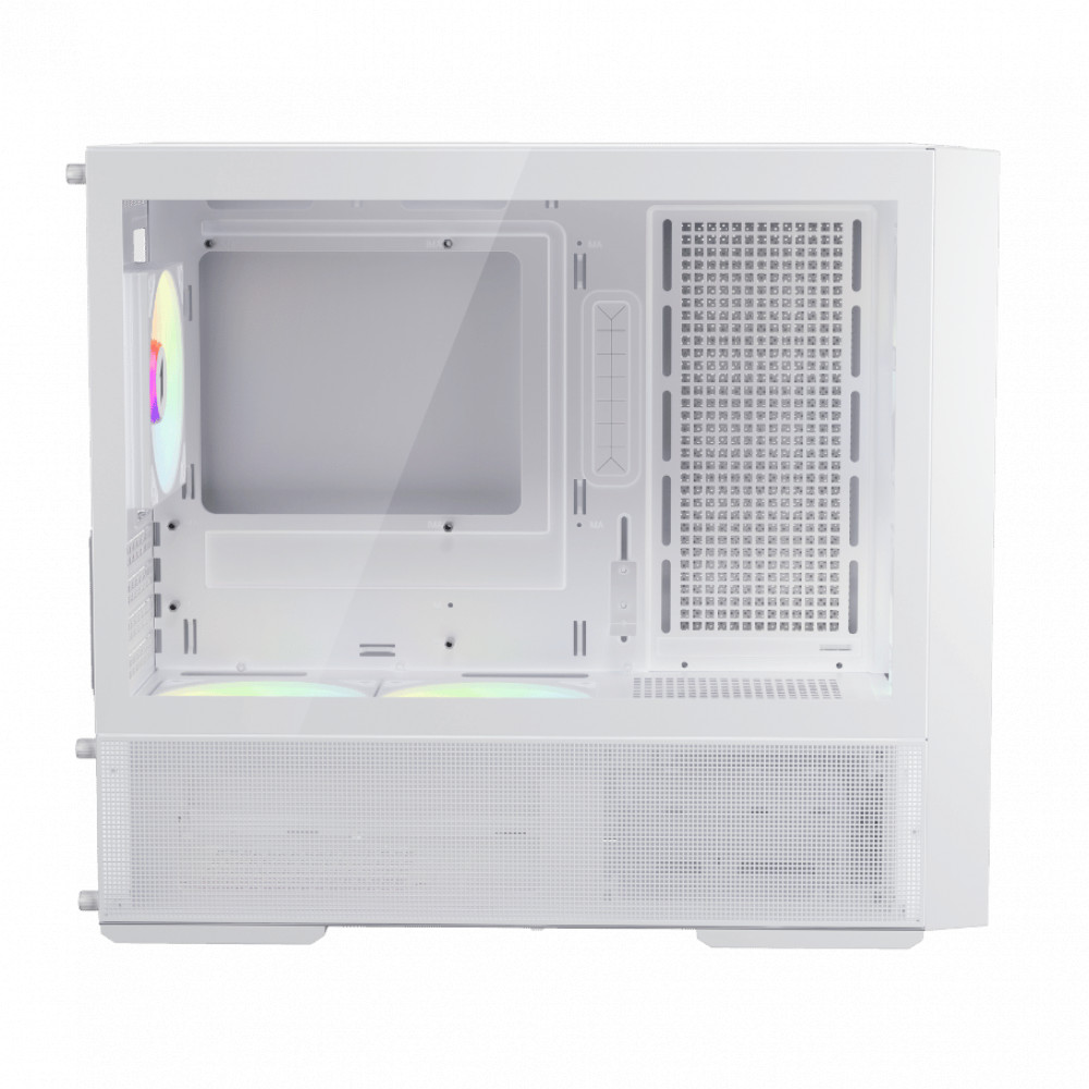 Корпус 1STPLAYER AU6 White AU6-WH-2FA7-14-W-2FA7R-W-1FA7-W Mini-Tower - миниатюра 10
