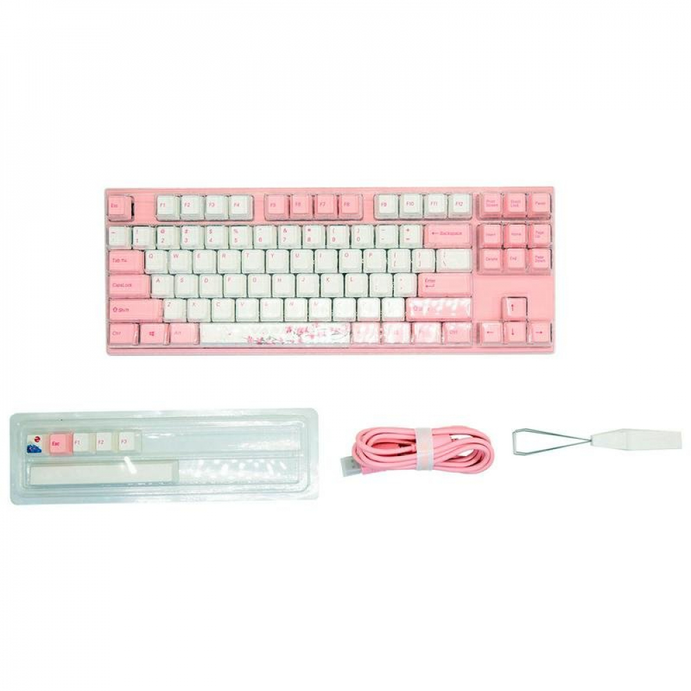 Клавиатура Varmilo Sakura VEM87 A33A042A8A3A01A036 Проводная, USB - миниатюра 7