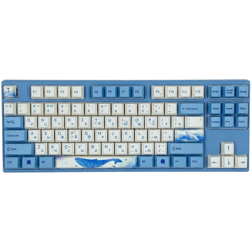 Клавиатура Varmilo Sea Melody VEM87 EC Sakura V2 Switch A33A038A9A3A06A033 Проводная, USB - миниатюра 3