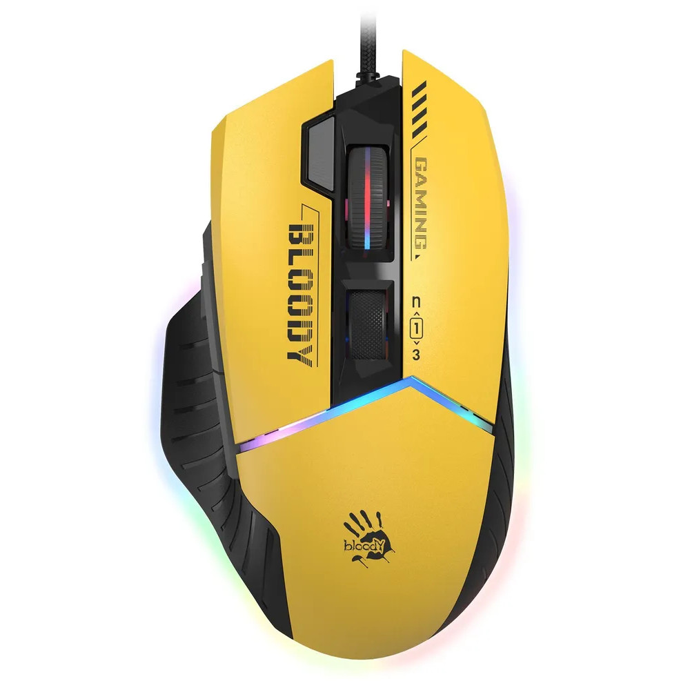 Мышь A4Tech Bloody W95 Max Sports Lime W95-Max Sports Lime Игровые, Проводная - миниатюра 6