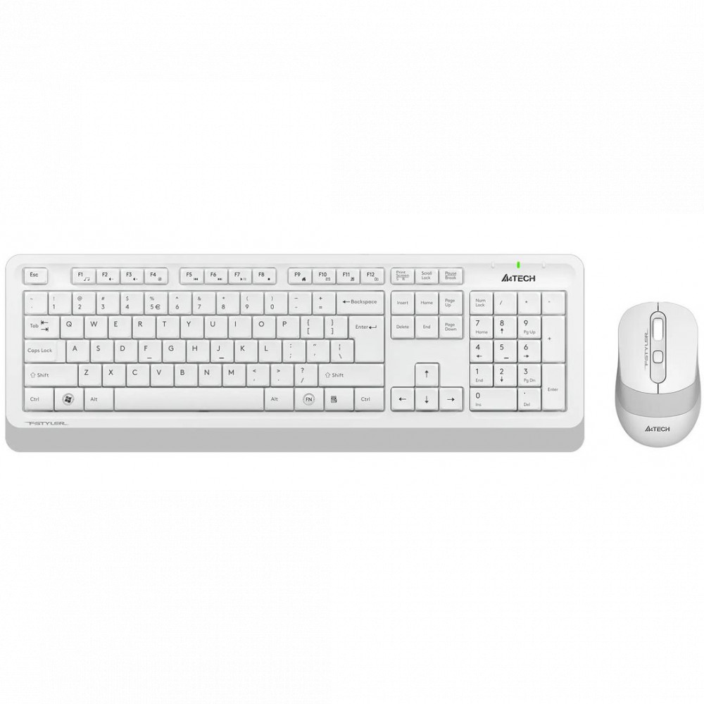 Клавиатура + мышь A4Tech Fstyler FG1010S White FG1010S-White Fstyler - миниатюра 15