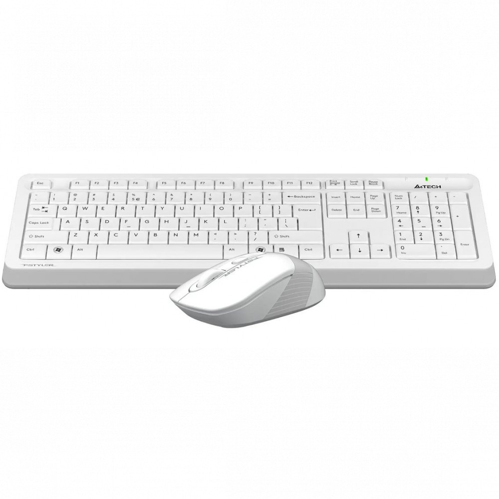 Клавиатура + мышь A4Tech Fstyler FG1010S White FG1010S-White Fstyler - миниатюра 13