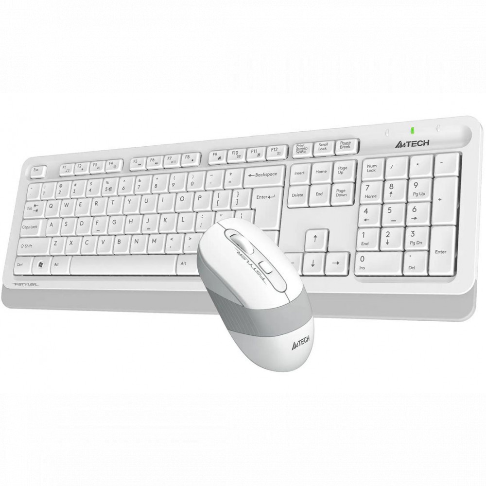 Клавиатура + мышь A4Tech Fstyler FG1010S White FG1010S-White Fstyler - миниатюра 14