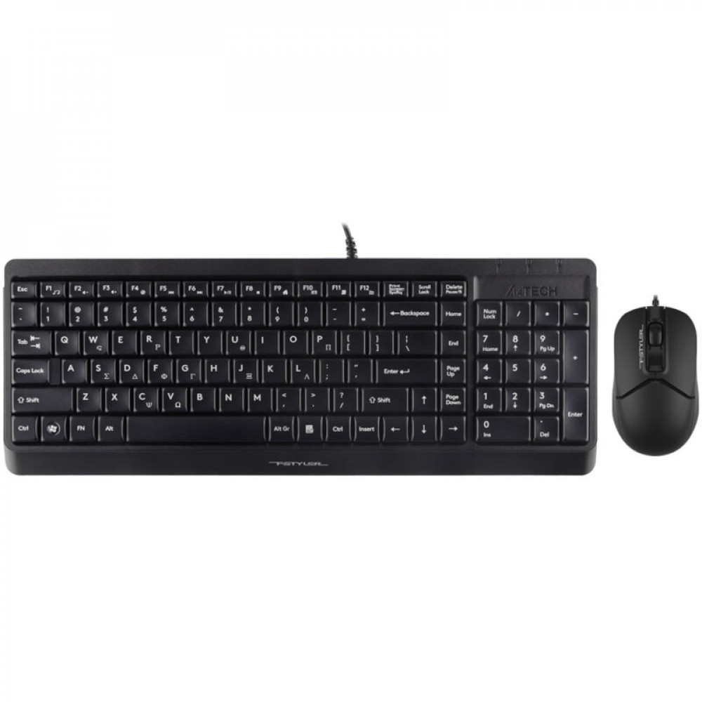 Клавиатура + мышь A4Tech Fstyler F1512S/BLACK - миниатюра 7