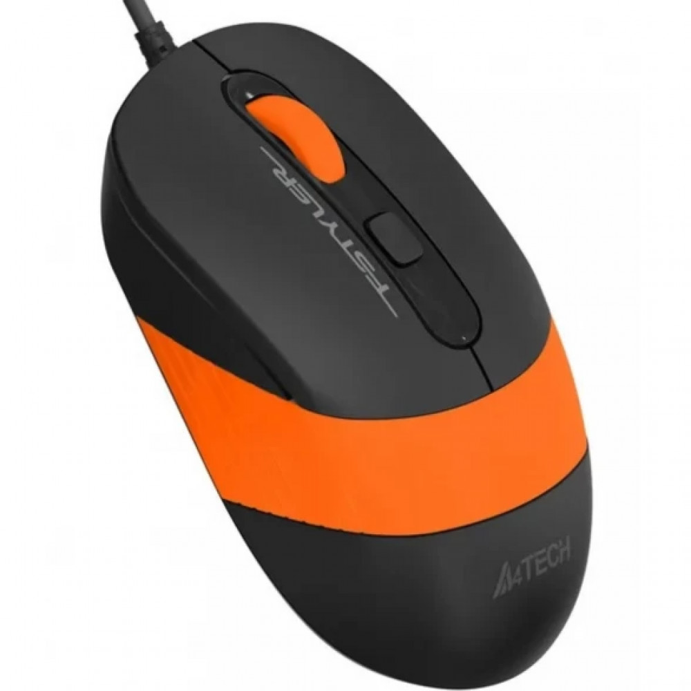 Мышь A4Tech FM10S USB ORANGE Бюджетные, Проводная - миниатюра 6