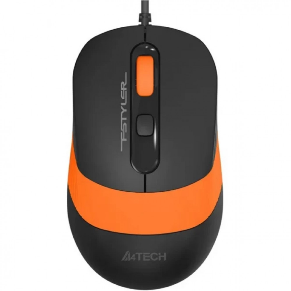 Мышь A4Tech FM10S USB ORANGE Бюджетные, Проводная - миниатюра 4