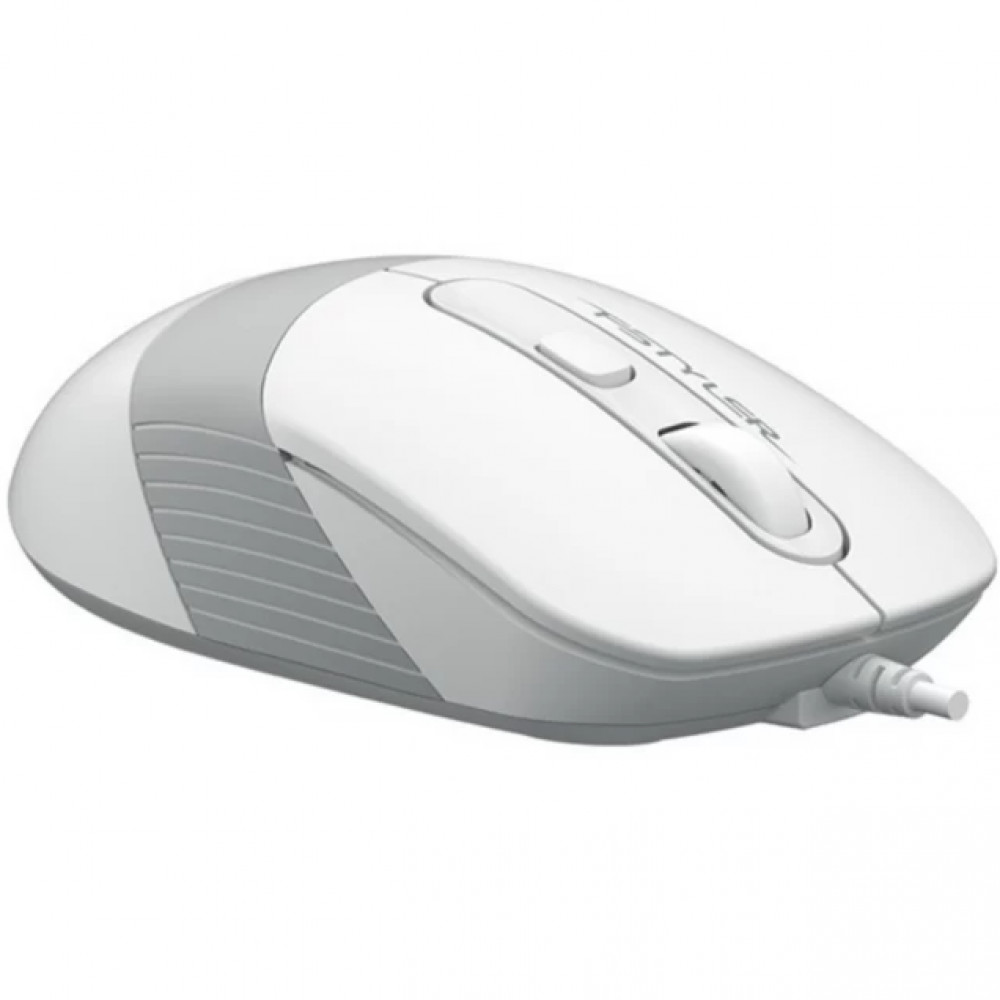 Мышь A4Tech FM10S USB WHITE Бюджетные, Проводная - миниатюра 5