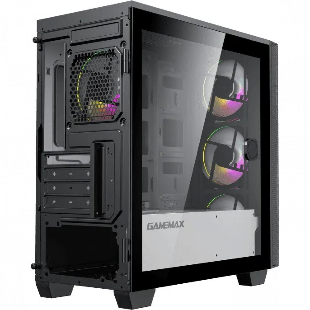Корпус GameMax Aero mini Black 1110-6607R0017 Mini-Tower - миниатюра 9
