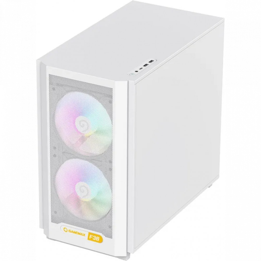 Корпус GameMax F36 WH - White 1116-4036R0010 Mini-Tower - миниатюра 8