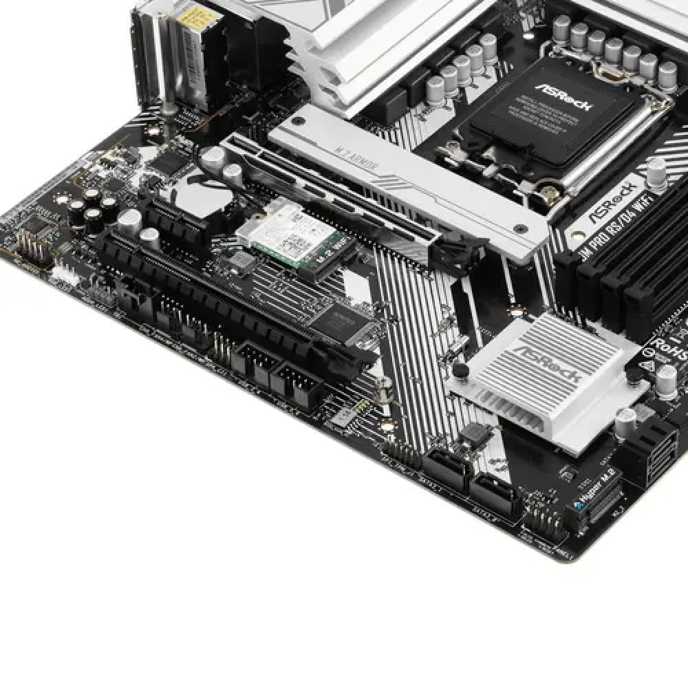 Материнская плата ASRock B760M PRO RS/D4 WIFI Micro-ATX, LGA 1700 - миниатюра 10