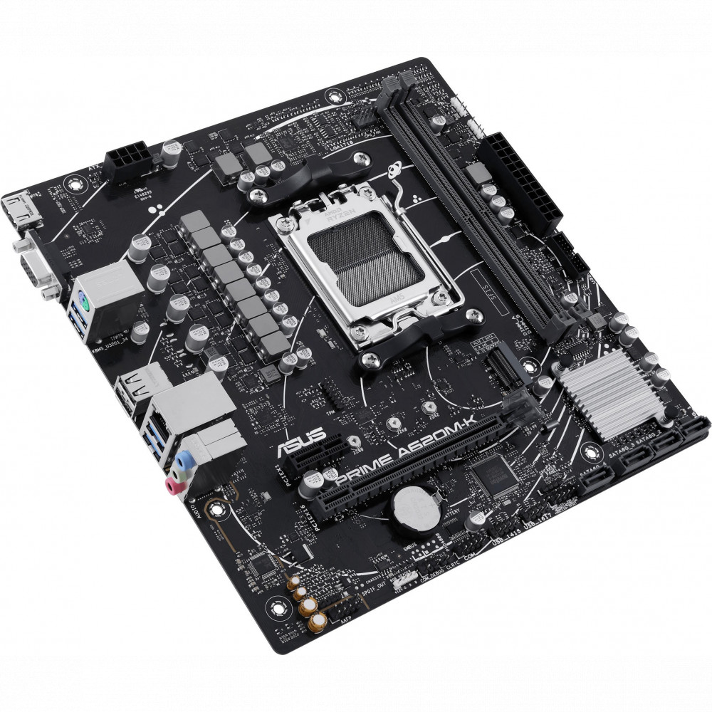 Материнская плата Asus PRIME A620M-K Micro-ATX, AMD AM5 - миниатюра 10