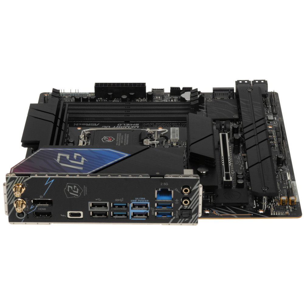 Материнская плата ASRock B860M Lightning WiFi Micro-ATX, LGA 1851 - миниатюра 6
