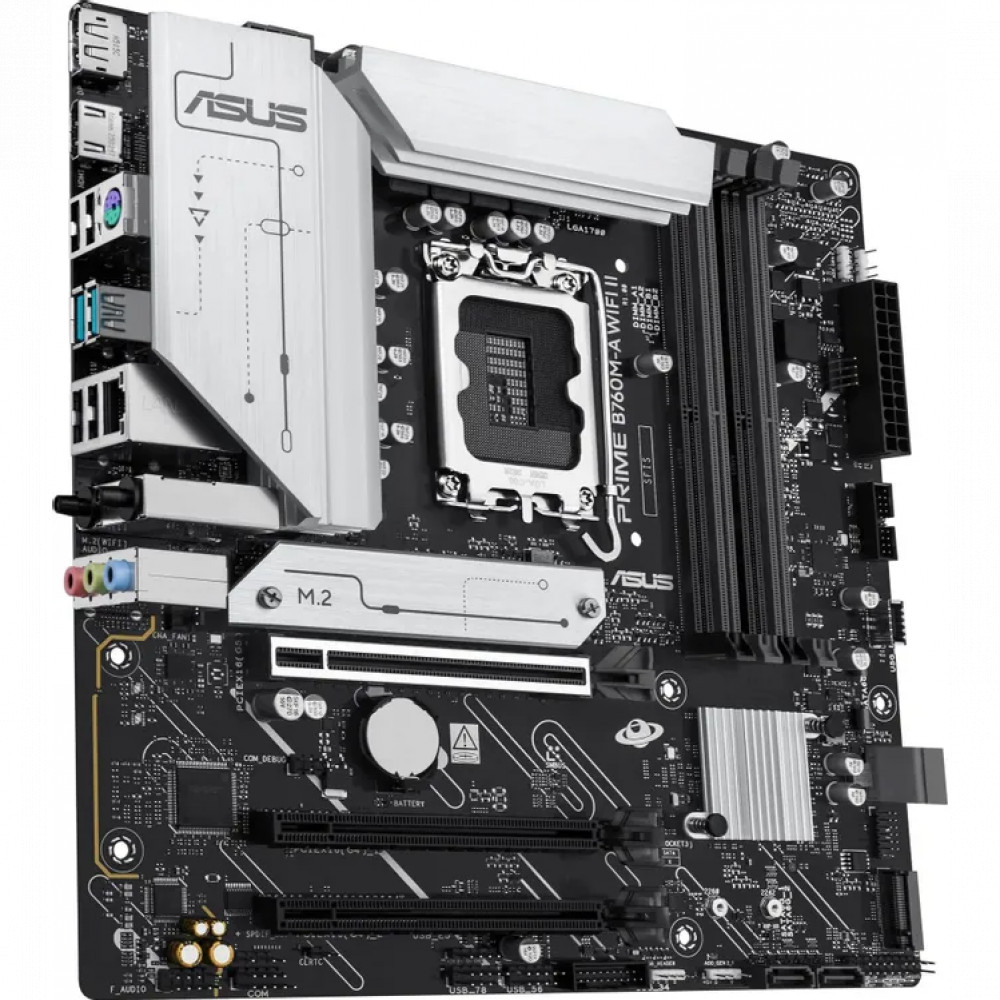 Материнская плата Asus Prime B760M-A Wifi II PRIME B760M-A WIFI II Micro-ATX, LGA 1700 - миниатюра 9