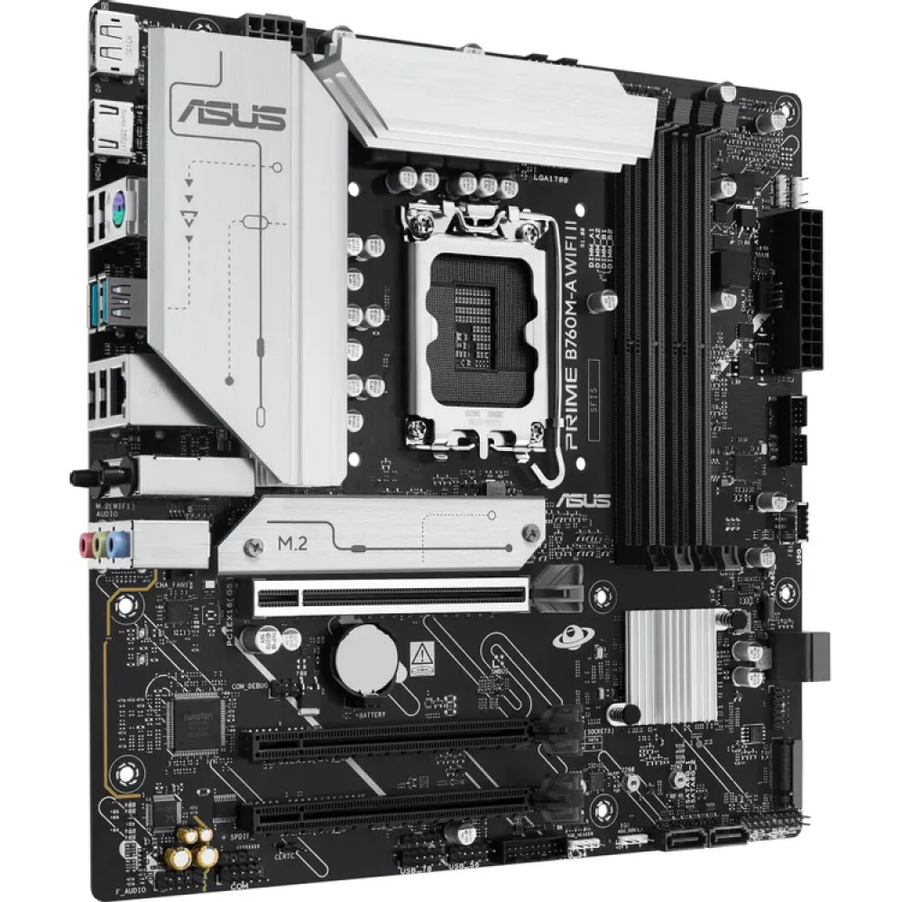 Материнская плата Asus Prime B760M-A Wifi II PRIME B760M-A WIFI II Micro-ATX, LGA 1700 - миниатюра 8