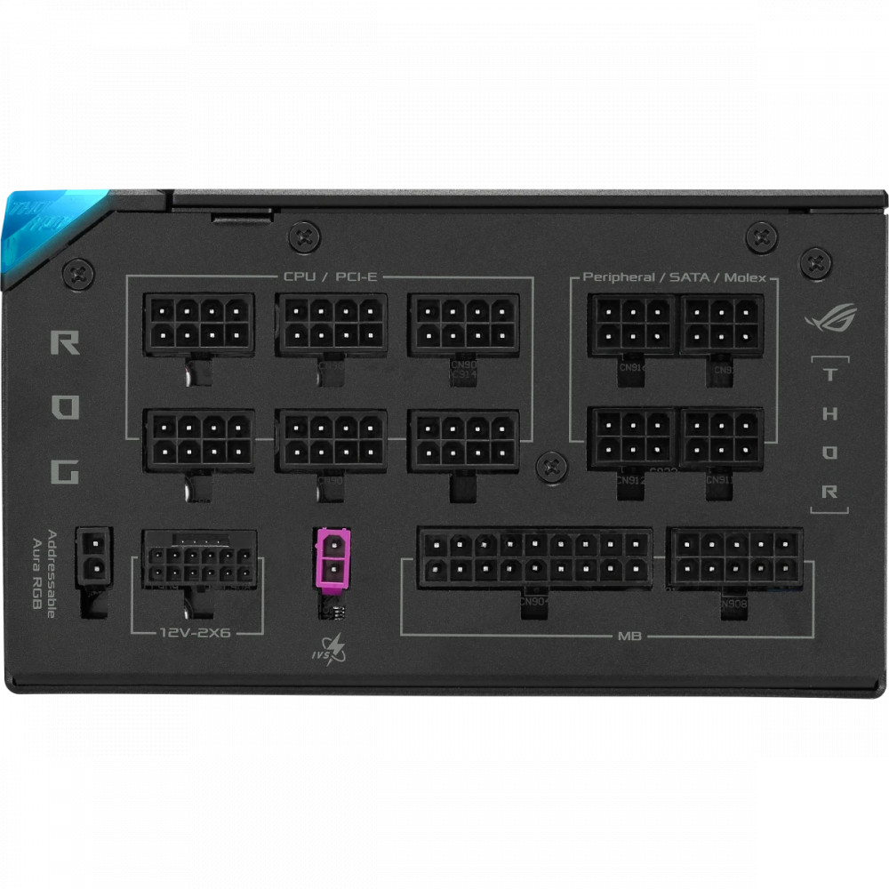 Блок питания Asus ROG THOR Platinum III ROG-THOR-1000P3-GAMING 1000 Вт, 80+ Platinum - миниатюра 8