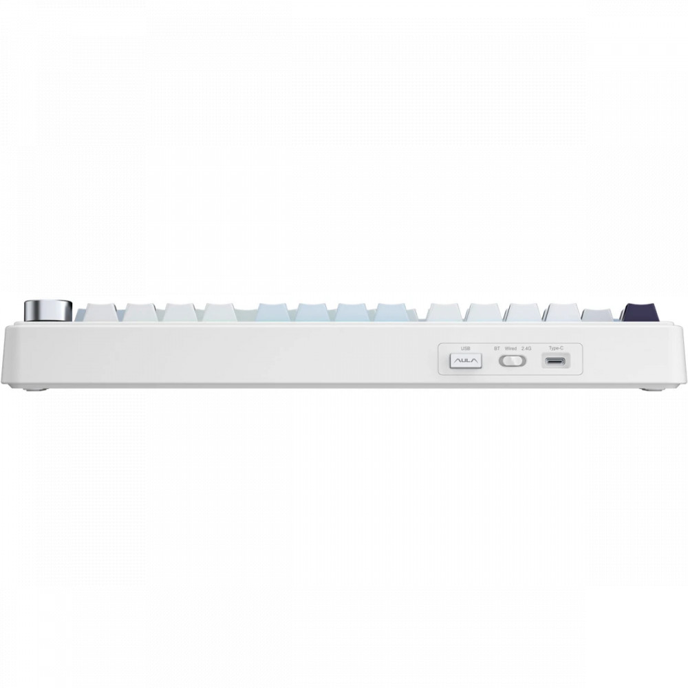 Клавиатура Aula F75 Blue+White+Purple Беспроводная, USB - миниатюра 10