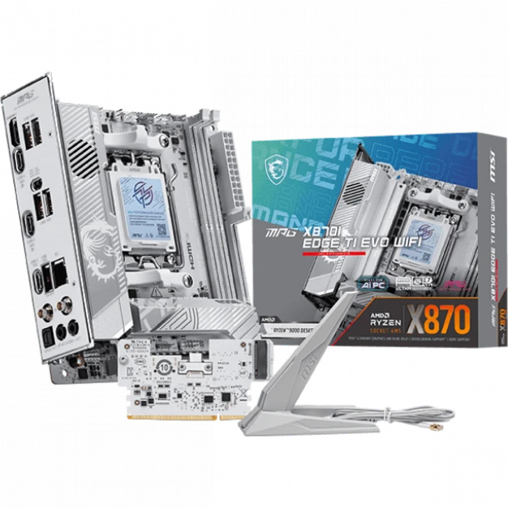 Материнская плата MSI MPG X870I EDGE TI EVO WIFI Mini-ITX, AMD AM5 - миниатюра 10
