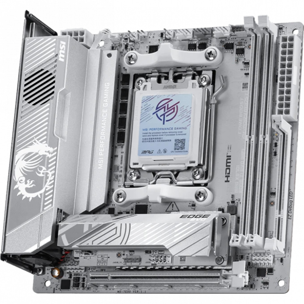 Материнская плата MSI MPG X870I EDGE TI EVO WIFI Mini-ITX, AMD AM5 - миниатюра 7