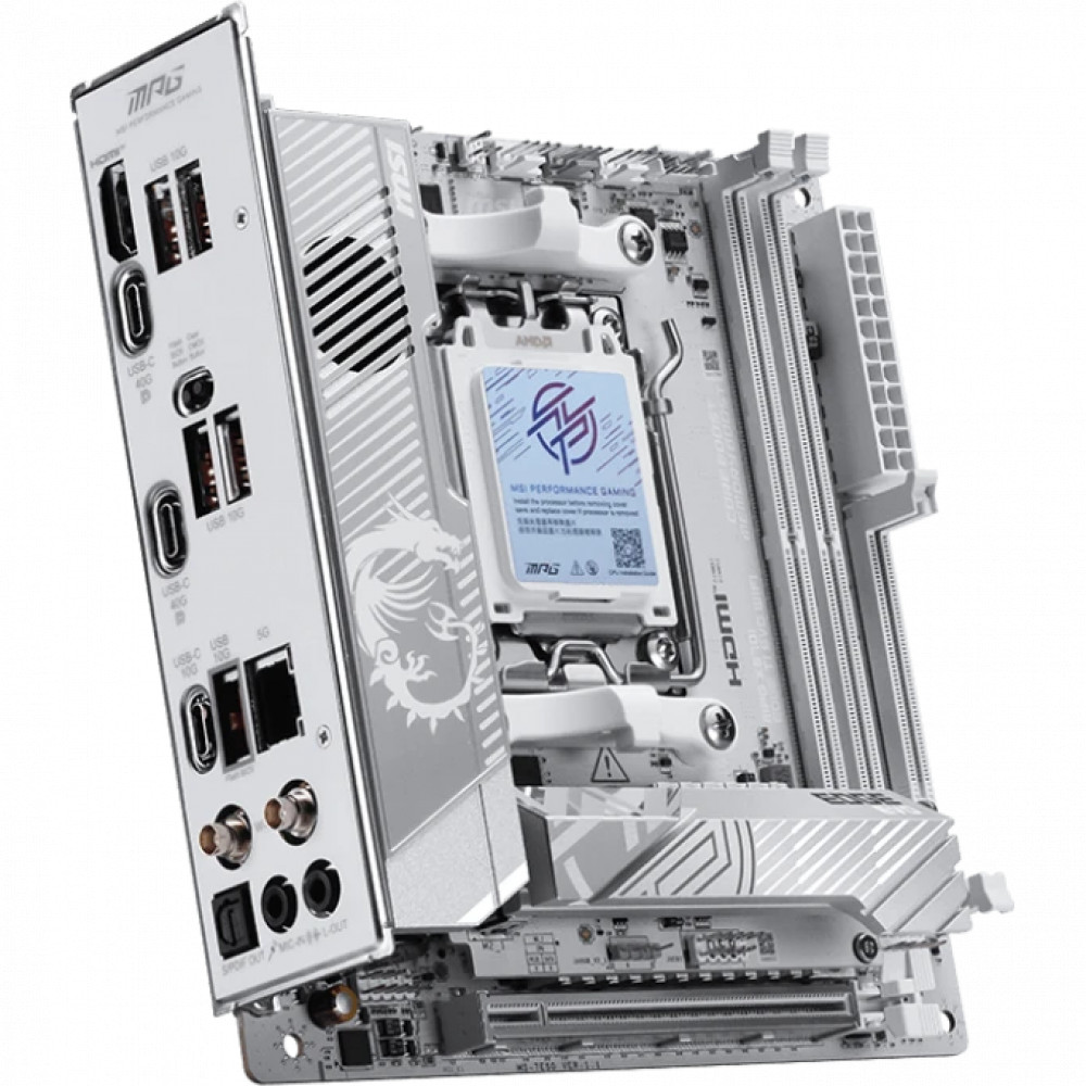Материнская плата MSI MPG X870I EDGE TI EVO WIFI Mini-ITX, AMD AM5 - миниатюра 8