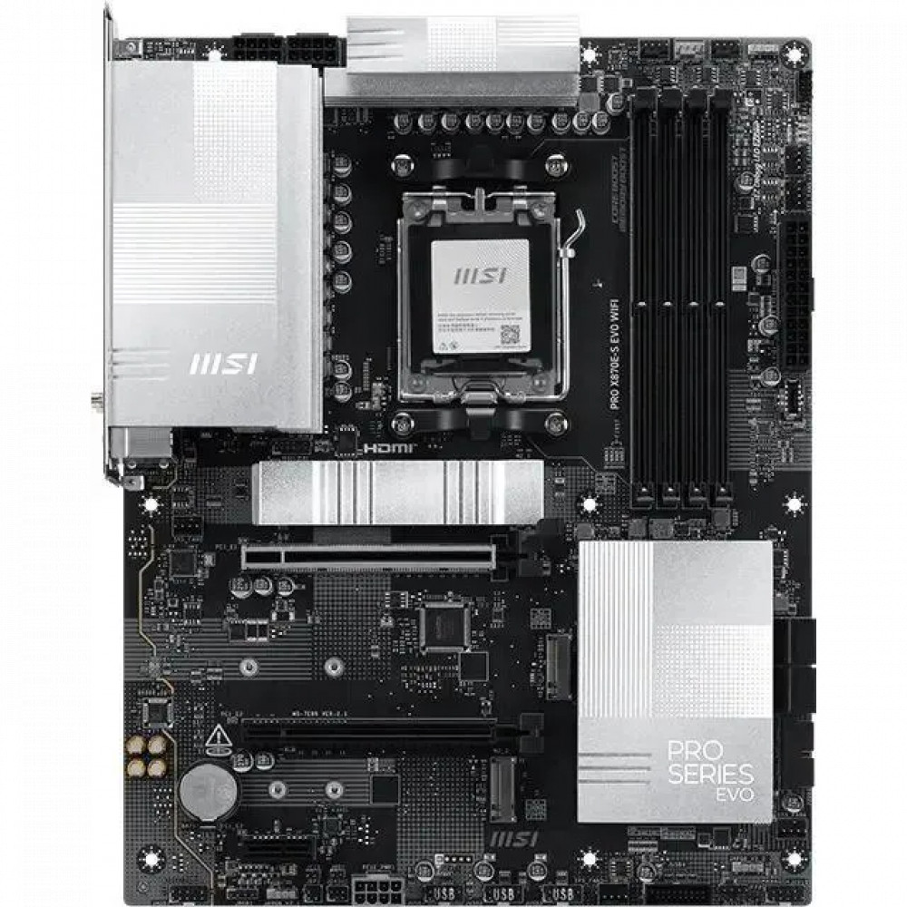 Материнская плата MSI PRO X870E-S EVO WIFI ATX, AMD AM5 - миниатюра 7