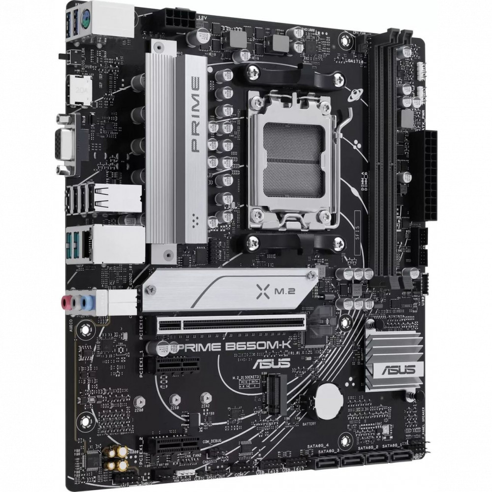 Материнская плата Asus PRIME B650M-K 90MB1F60-M0EAY0 Micro-ATX, AMD AM5 - миниатюра 7