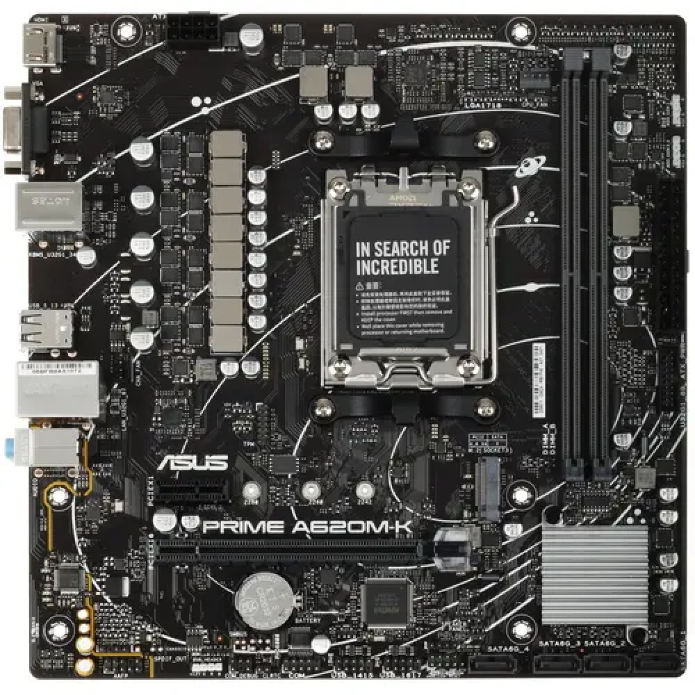 Материнская плата Asus PRIME A620M-K 90MB1F40-M0EAY0 Micro-ATX, LGA 1700 - миниатюра 6