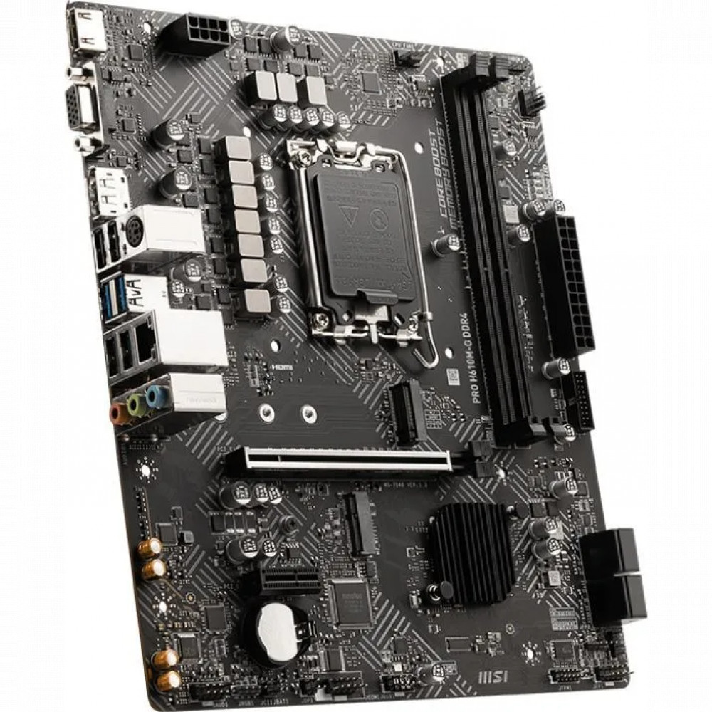 Материнская плата MSI PRO H610M-G Micro-ATX, LGA 1700 - миниатюра 6