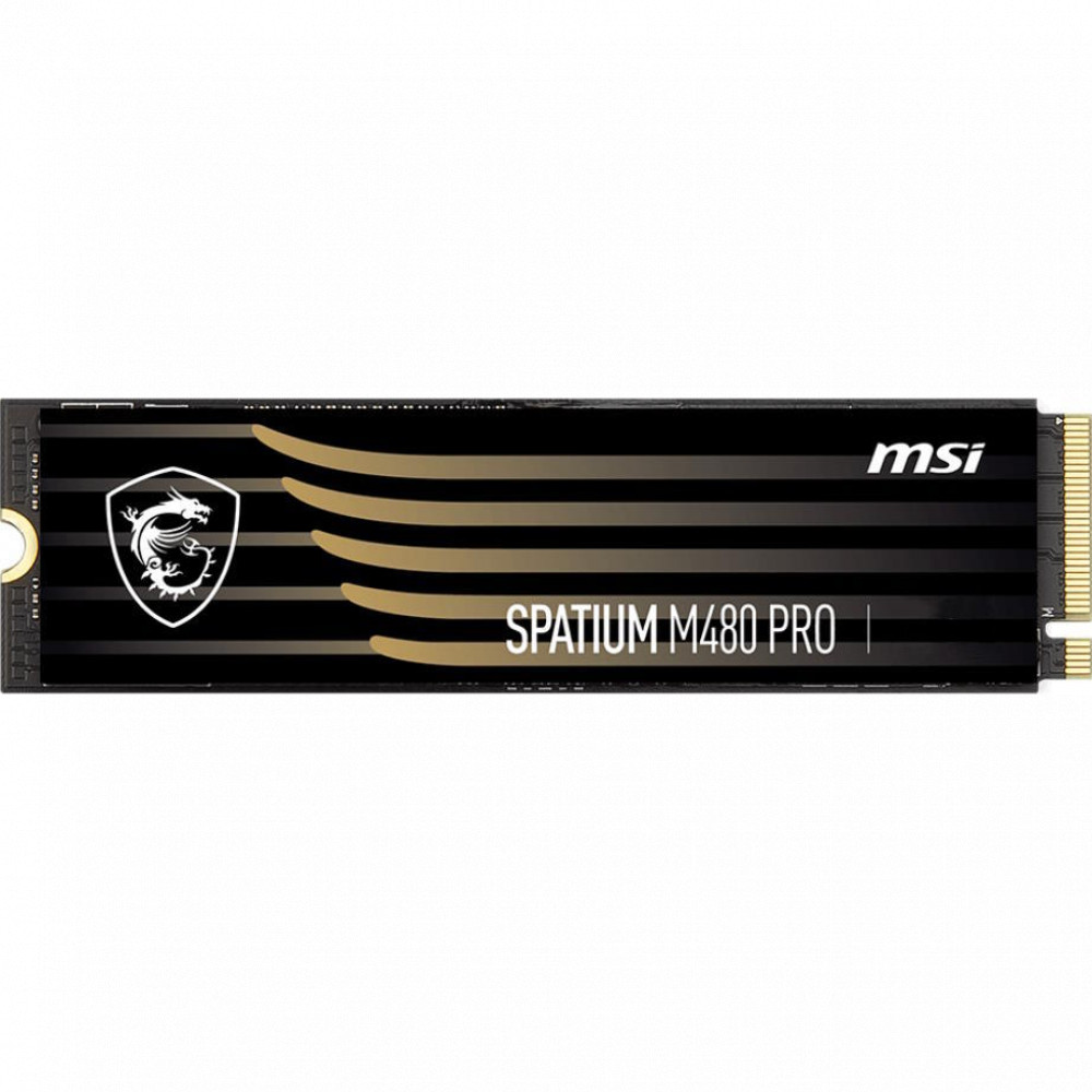 Жесткий диск MSI SPATIUM M480 PRO S78-440L1G0-P83 SSD (твердотельные), 1 ТБ, M.2, PCIe - миниатюра 3