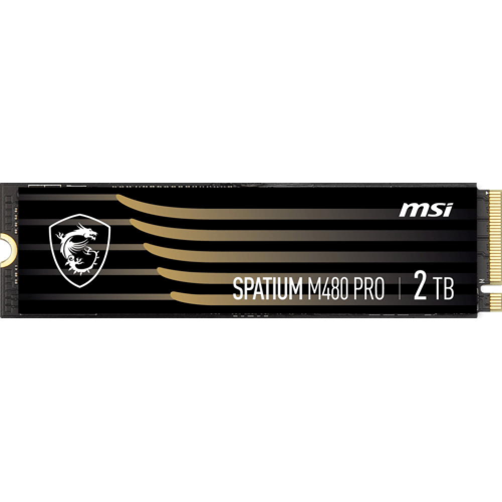 Жесткий диск MSI SPATIUM M480 PRO S78-440Q600-P83 SSD (твердотельные), 2 ТБ, M.2, PCIe - миниатюра 2