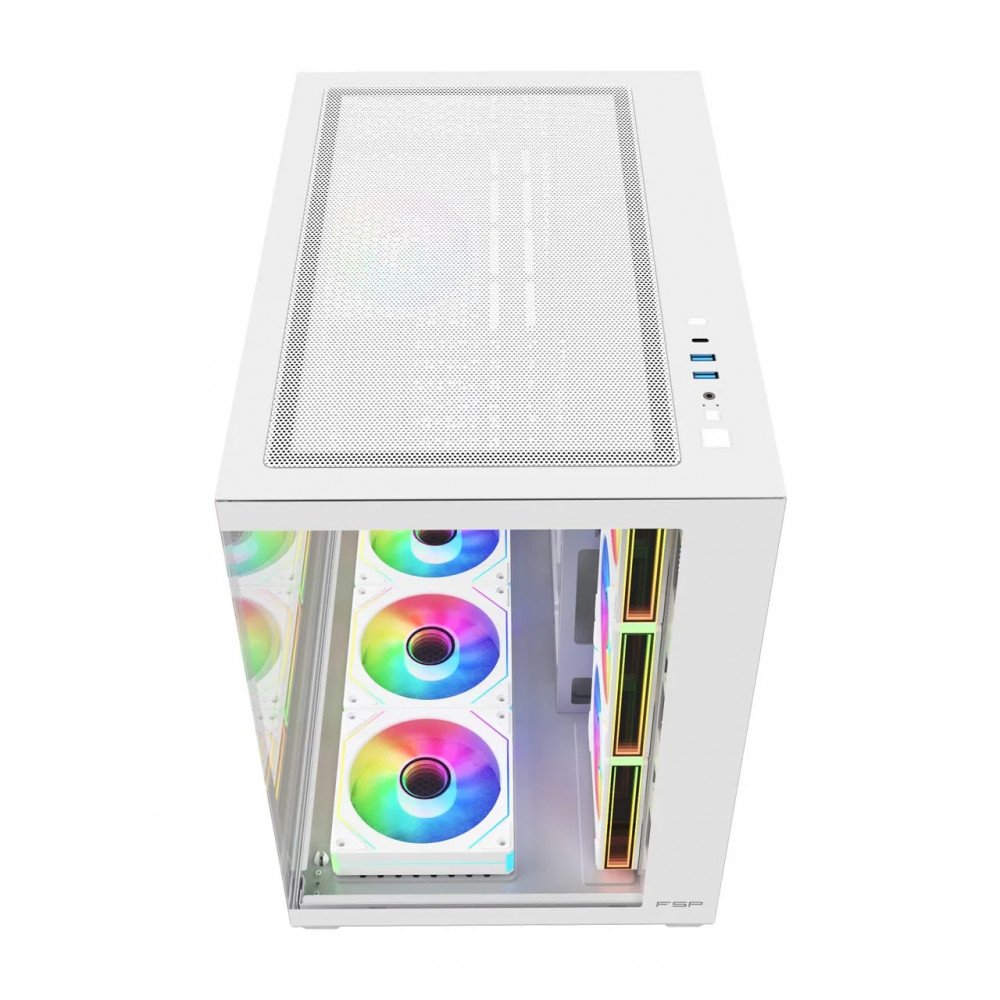 Корпус FSP M341 - White M341-WA Mid-Tower - миниатюра 6
