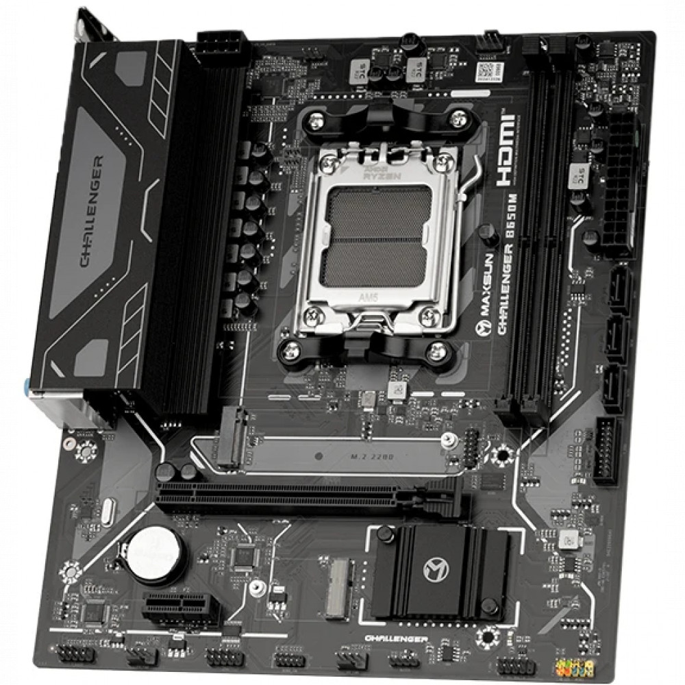 Материнская плата Maxsun Challenger B650M V2 6940709661659 Micro-ATX, AMD AM5 - миниатюра 8