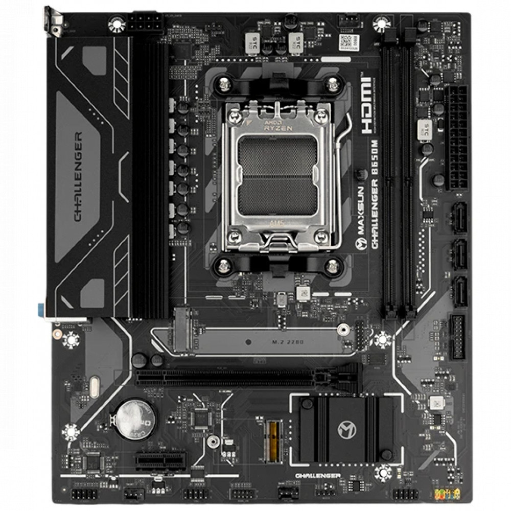 Материнская плата Maxsun Challenger B650M V2 6940709661659 Micro-ATX, AMD AM5 - миниатюра 6