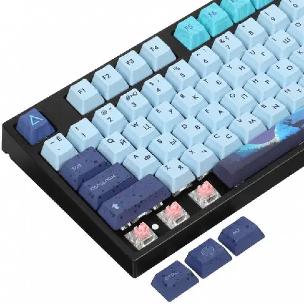 Клавиатура Varmilo Aurora VEM108 EC V2 Sakura A36A060A9A3A06A048 Проводная, USB - миниатюра 14