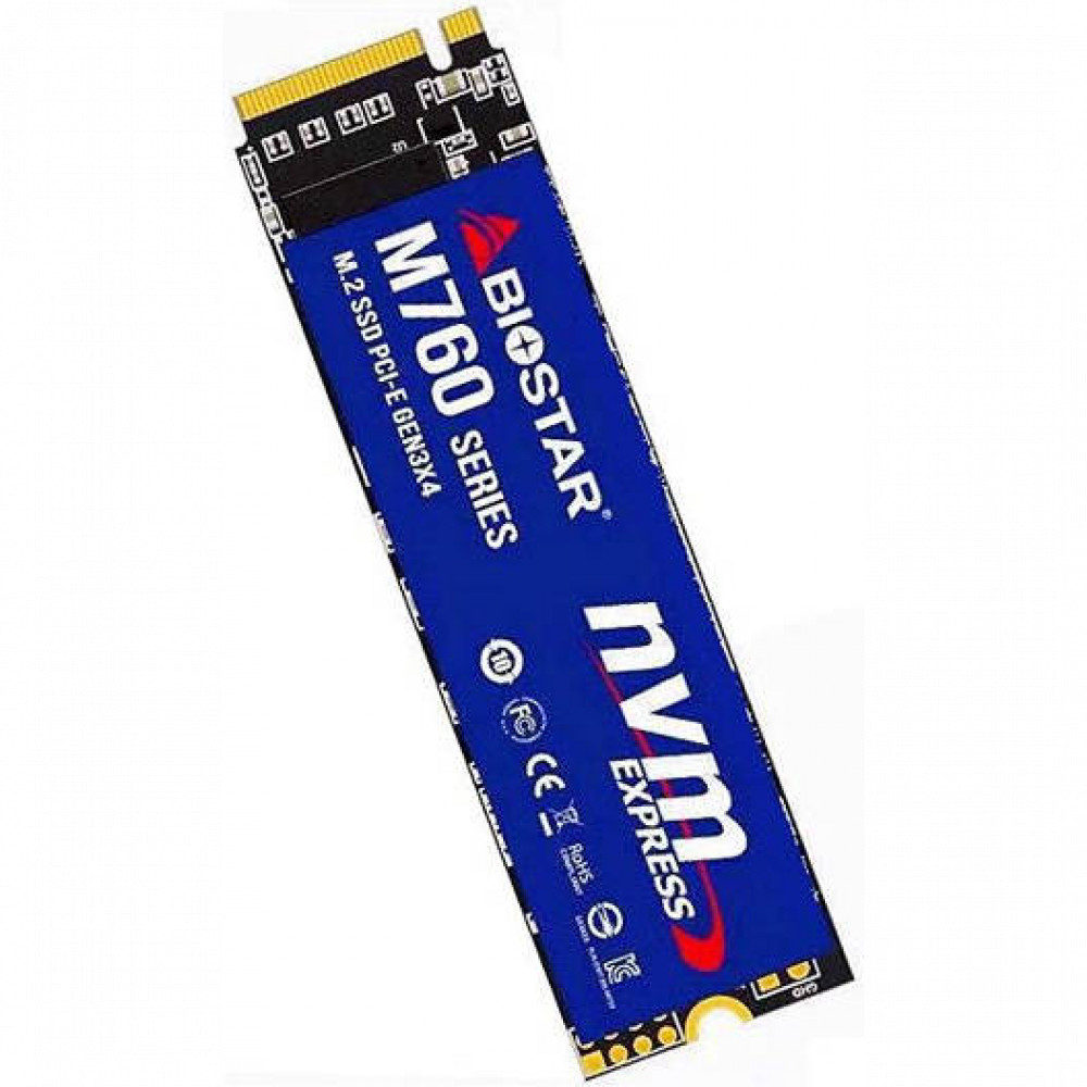 Жесткий диск BIOSTAR M760 M760-256GB SSD (твердотельные), 256 ГБ, M.2 - миниатюра 4