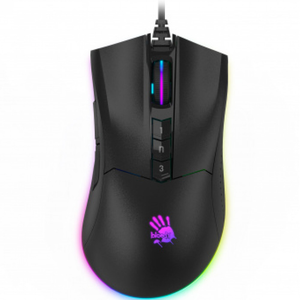 Мышь A4Tech Bloody P90s P90S STONE BLACK Игровые, Проводная - миниатюра 5