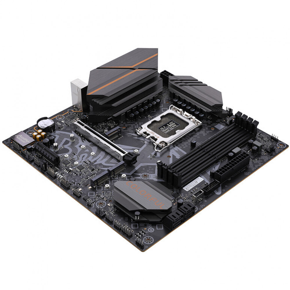 Материнская плата Colorful BATTLE-AX B760M-PLUS D5 V20 Micro-ATX, LGA 1700 - миниатюра 8