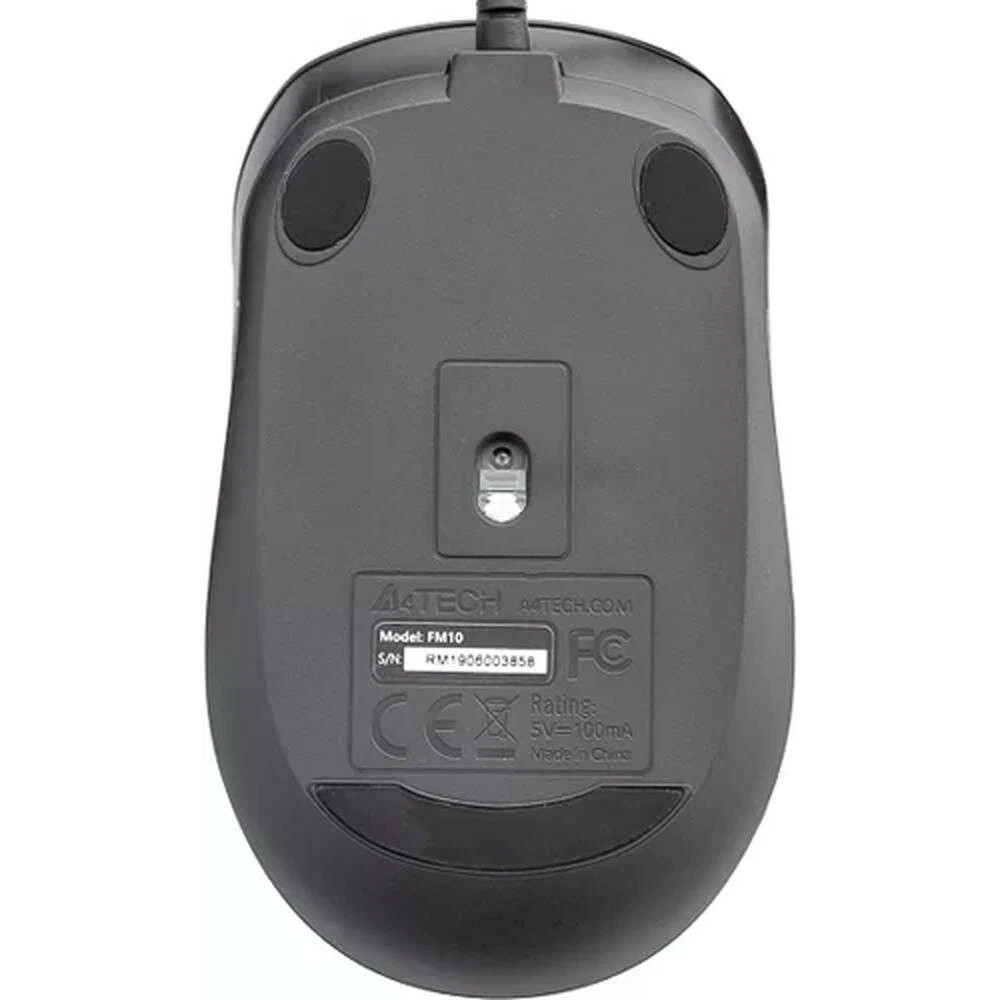 Мышь A4Tech FM10/GREY Бюджетные, Проводная - миниатюра 5