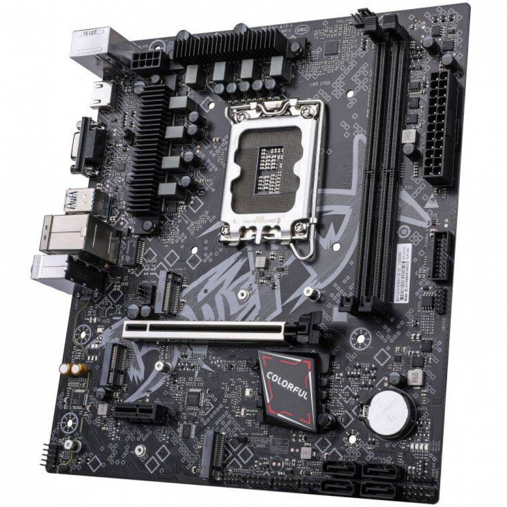 Материнская плата Colorful BATTLE-AX B760M-K D5 V20 Micro-ATX, LGA 1700 - миниатюра 9