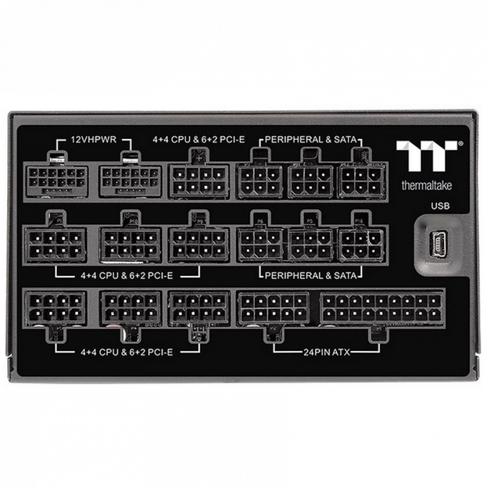 Блок питания Thermaltake ToughPower iRGB PLUS PS-TPI-1650F3FDTE-1 1650 Вт - миниатюра 7