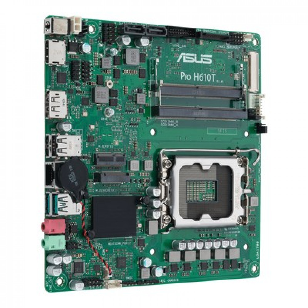 Материнская плата Asus PRO H610T-CSM Mini-ITX, LGA 1700 - миниатюра 8