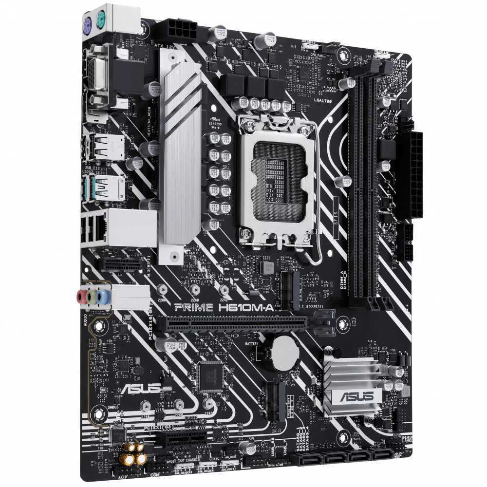 Материнская плата Asus PRIME H610M-A-CSM Micro-ATX, LGA 1700 - миниатюра 5