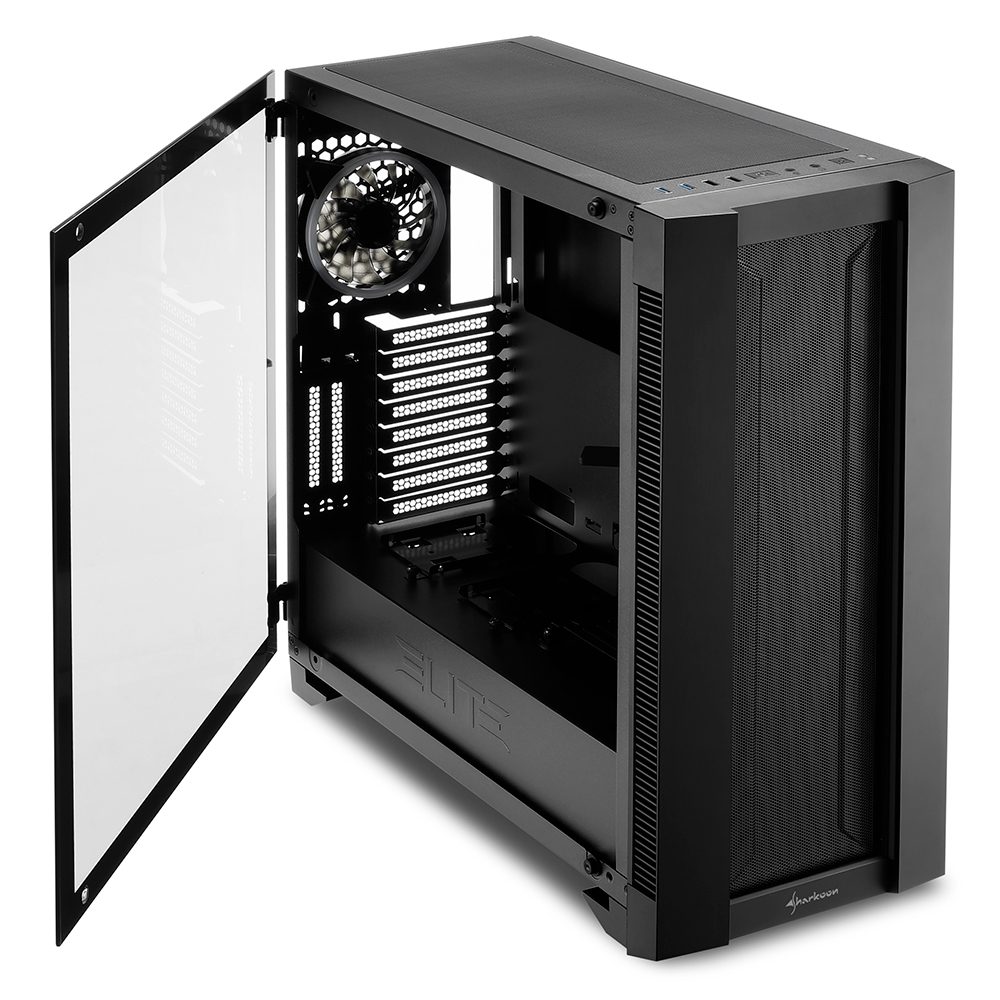Корпус Sharkoon ELITE SHARK CA200M Mid-Tower - миниатюра 11