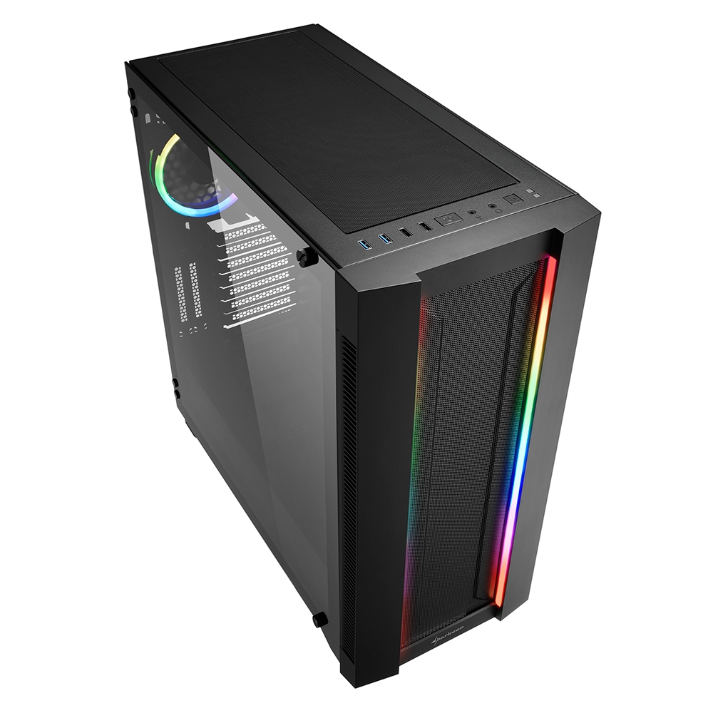Корпус Sharkoon ELITE SHARK CA200M Mid-Tower - миниатюра 9