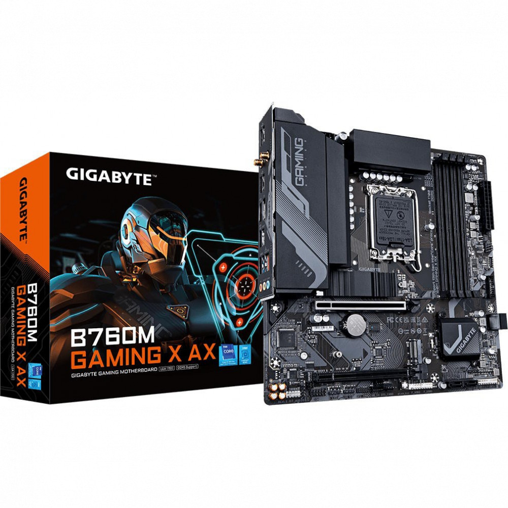 Материнская плата Gigabyte B760M GAMING X AX Micro-ATX, LGA 1700 - миниатюра 11